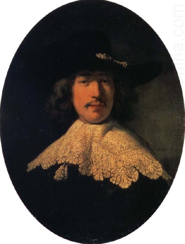 REMBRANDT Harmenszoon van Rijn Portrait of Maurits Huygens china oil painting image